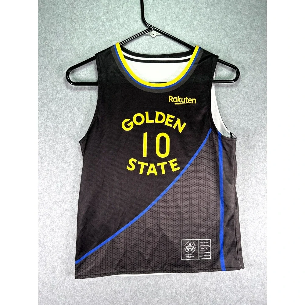 Reversible Golden State Warriors Jimmy Butler III #10 Jersey Youth M White Black